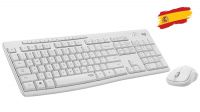 Kit de teclado y ratón Logitech Wireless MK295, silent touch Blanco 950-009822