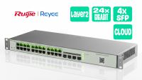 Switch Ruijie/Reyee 24p .Giga 4xSFP cloud Managed