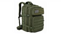 Mochila multiusos Estilo Militar de 5 compartimentos 45L verde