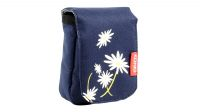 Funda para cámaras digitales en nailon con flores