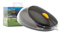 NG 2540 : Ratón Óptico NGS Cállate La Boca 800dpi USB (Johny Cat)