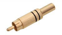 Conector RCA pequeño Gold Plated