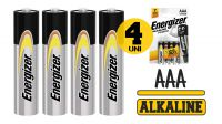 Pila AAA/LR03 Energizer alcalina 1.5V blister (4unid.)