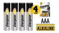 Pilha AAA/LR03 Energizer alcalina 1.5v blister (4)