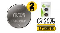 Pilha de lítio CR2025 3V (2)