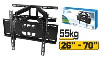 Soporte pared LCD 26" - 70" VESA 400 x 400 55Kg Inclinable Negro