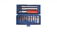 Cutter de precisión con soporte metálico + 13 láminas de substitución