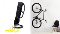 Soporte pared Bicicletas negro máx. 25Kg