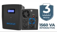 UPS Phasak SIRIUS 1560VA Interactive