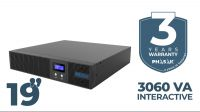 UPS Phasak PROTEKT Rack 3060VA Interactive Pure Sinewave