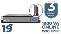 UPS PHASAK PRO-RACK LCD On-Line 1000 VA