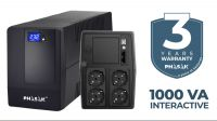 UPS PHASAK LCD Interactive 1000 VA