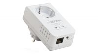 Powerline 200Mbps Phicomm con toma de corriente blanco PLC