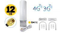 Antena Int/Ext GSM 4G/3G Omni 698-960/1710-2700 MHz 10-12dBi SMA-Plug 8m
