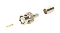 Conector BNC Plug RG 59 para cravar