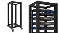 Armario Rack Bastidor  19"  27U  Negro  600x800  Estructura abierta
