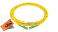 RL 1825 : Cabo de fibra óptica SM OS2 G657A.2 9/125 SC/SC APC LSZH SX Amarelo (25 m)