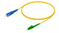 Cabo fibra óptica SM OS2 (G657A2) 9/125µ SC/UPC-LC/APC SX 3.0mm LSZH amarelo 10m