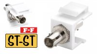 Adaptador de F.O. Keystone SX ST-ST blanco