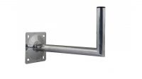 Suporte de parede aço galvanizado p/ parabólica Ø38mm 220x400mm