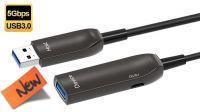 SBR 1257 : Cabo de extensão USB AOC 3.0 A-M/A-F 20m (7 m)