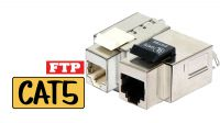 Conector FTP RJ45 Cat.5 F auto cravar