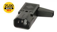 Conector SFO 220 V acodada izquierda