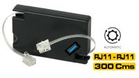 Extensión telefónica RJ 11 con recogida automática