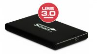 Caja externa 2.5" alumínio HDD Sata III - USB 3.0 en Negro