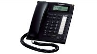 Telefone fixo Panasonic KX-TS880Ex refurbished C preto