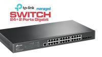 Switch TP-Link TL-SG3428 24p. Gigabit+4p. SFP con gestión 802.2ad/p