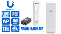 Nanostation Mimo 2.4Ghz 630mW c/antena doble polarización 10dBi